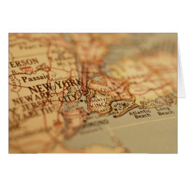 ニューヨークのヴィンテージの地図