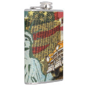 ニューヨークのヴィンテージ旅行ポスター。 フラスク (右)