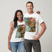 ニューヨークのヴィンテージ旅行ポスター。 Tシャツ (ユニセックス)