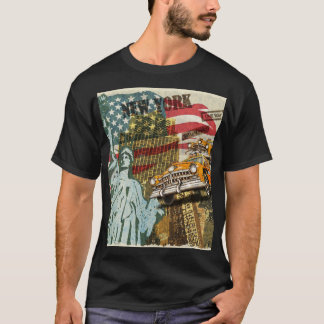 ニューヨークのヴィンテージ旅行ポスター。 Tシャツ