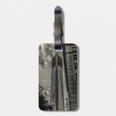 ニューヨークの世界貿易センター自由タワー ラゲッジタグ (裏面縦)