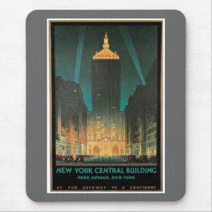 ニューヨークの中央建物1930年 マウスパッド