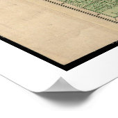 ニューヨークの中心部、世界初の都市 ポスター (角)