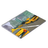 ニューヨークの交通写真のノート(80ページB&W) ノートブック (左側)