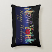 ニューヨークの休日の枕 アクセントクッション (正面(垂直))