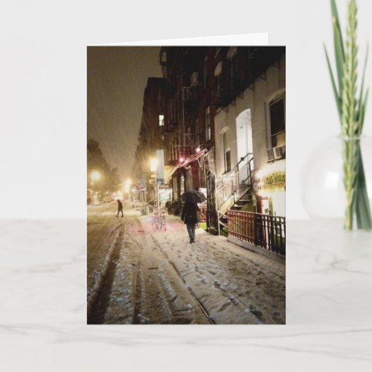 ニューヨークの休日 シーズンカード (正面)