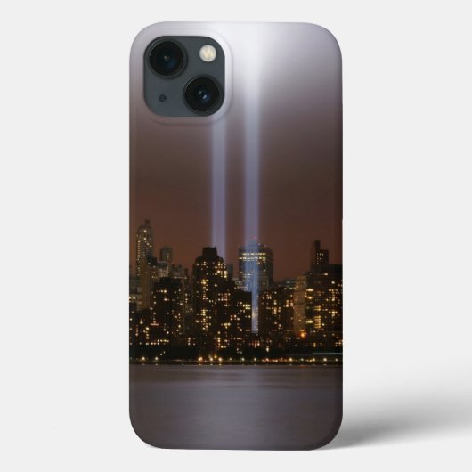 ニューヨークの光の中で世界貿易センターの献上品。 Case-Mate iPhoneケース (裏面)