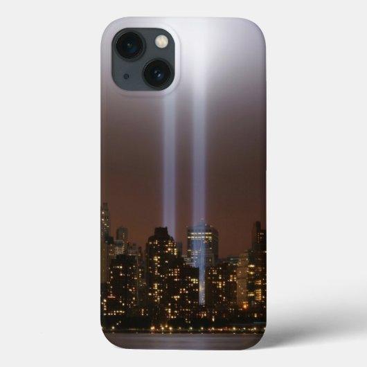 ニューヨークの光の中で世界貿易センターの献上品。 Case-Mate iPhoneケース (裏面)