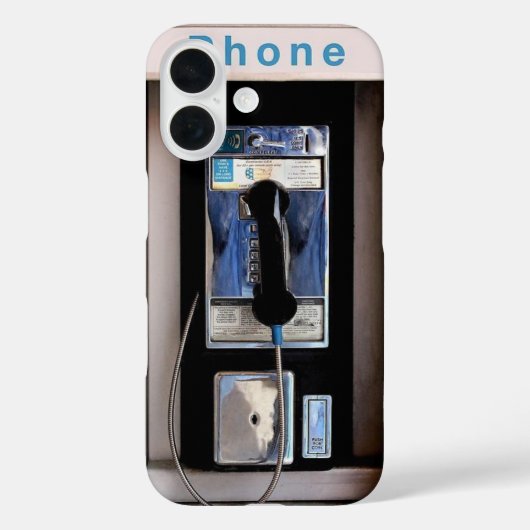 ニューヨークの公衆電話 Case-Mate iPhoneケース (裏面)
