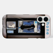 ニューヨークの公衆電話 Case-Mate iPhoneケース (裏面 (横))