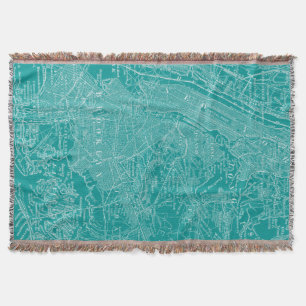 ニューヨークの写実的な地図 スローブランケット