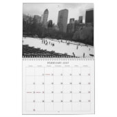 ニューヨークの写真の旅 カレンダー (2月 2027)