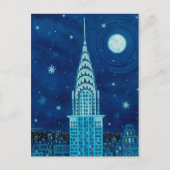 ニューヨークの冬のはがき ポストカード (正面)