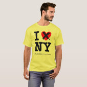 ニューヨークの友達 楽しいTシャツ ユーモア Tシャツ (正面フル)