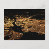 ニューヨークの地下鉄のアンテナの郵便はがき ポストカード (正面)