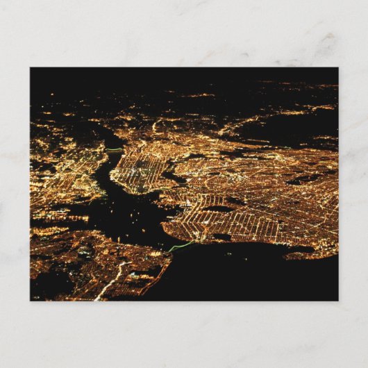 ニューヨークの地下鉄のアンテナの郵便はがき ポストカード (正面)