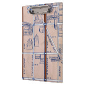 ニューヨークの地下鉄MAP、1940 2 クリップボード (左)