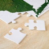 ニューヨークの地図州 ジグソーパズル (側面)