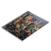 ニューヨークの夜のミッドタウン – 米国。ようこそ ノートブック (左側)