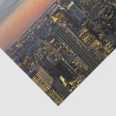 ニューヨークの夜明けのスカイライン 薄葉紙 (詳細)