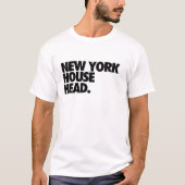 ニューヨークの家の頭部 Tシャツ (正面)