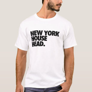 ニューヨークの家の頭部 Tシャツ