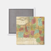 ニューヨークの州の地図 マグネット (正面/裏面)