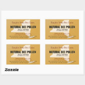 ニューヨークの州ビーキーパー食品ラベル 長方形シール (シート)