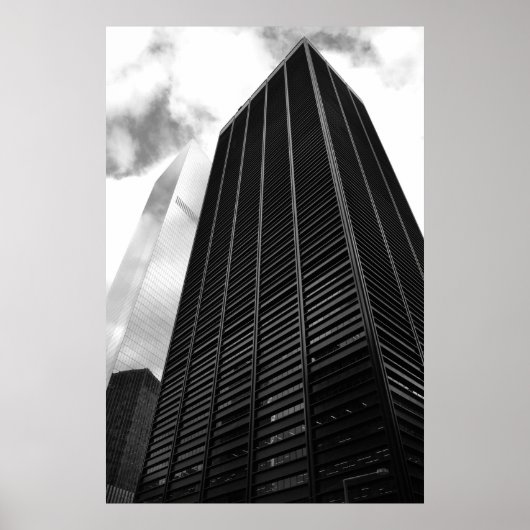 ニューヨークの建築 - 写真プリント ポスター (正面)