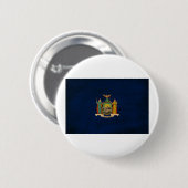 ニューヨークの旗ボタン 缶バッジ (正面&裏面)