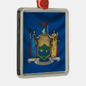 ニューヨークの旗 メタルオーナメント (右)