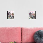 ニューヨークの日常生活のニューヨーカーカバー (リビング)