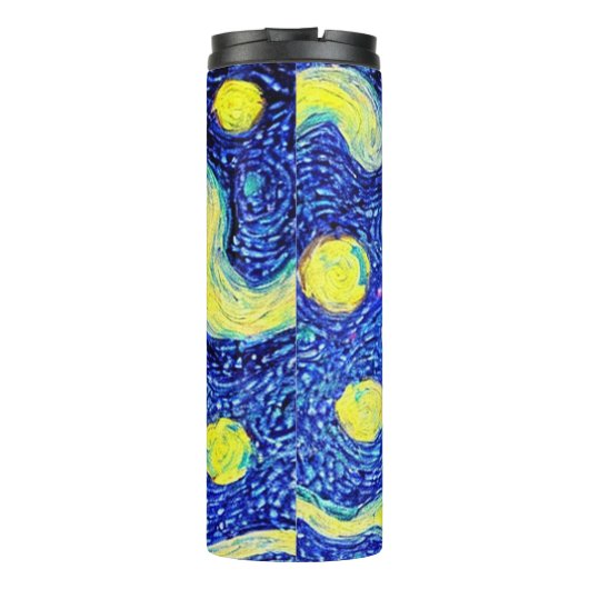 ニューヨークの星空の夜景の像 タンブラー (裏面)