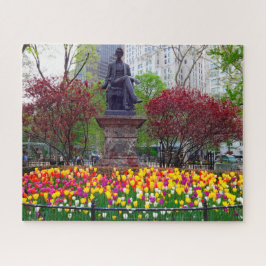 ニューヨークの春の花 ジグソーパズル