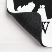 ニューヨークの暴動製品を戦って下さい マウスパッド (コーナー)