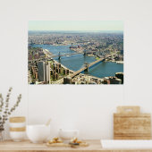 ニューヨークの橋 ポスター (キッチン)