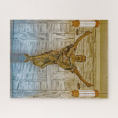 ニューヨークの正義の女神。 ジグソーパズル (横)