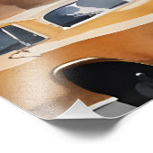 ニューヨークの水彩画 フォトプリント            (角)