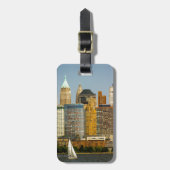 ニューヨークの水辺地帯 ラゲッジタグ (正面縦)