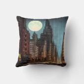 ニューヨークの満月 クッション (裏面)