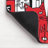 ニューヨークの猫たち マウスパッド (コーナー)