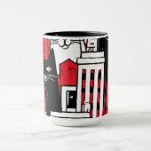 ニューヨークの猫たち マグカップ (中央)