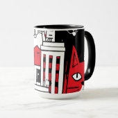 ニューヨークの猫たち マグカップ (正面右)