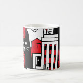 ニューヨークの猫たち モーフィングマグカップ (中央)