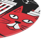 ニューヨークの猫 カッティングボード (角)