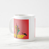 ニューヨークの猫 コーヒーマグカップ (正面左)