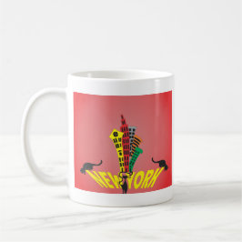 ニューヨークの猫 コーヒーマグカップ