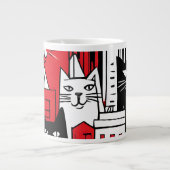 ニューヨークの猫 ジャンボコーヒーマグカップ (正面)