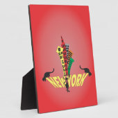 ニューヨークの猫 フォトプラーク (側面)