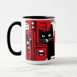 ニューヨークの猫 マグカップ
